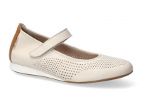 chaussure mephisto velcro betty perf blanc cassé